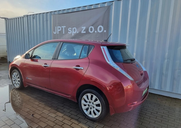 Nissan Leaf cena 42927 przebieg: 110767, rok produkcji 2015 z Darłowo małe 277